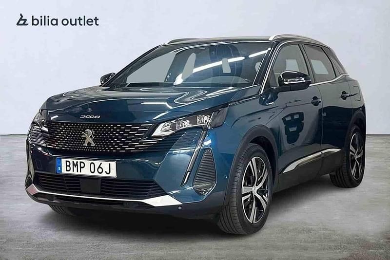 Blå Begagnad 2022 Peugeot 3008 SUV | 259 900 kr - Bild 1/1