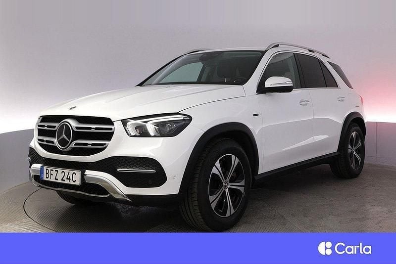 Vit Begagnad 2021 Mercedes GLE350e SUV | 579 900 kr - Bild 1/4
