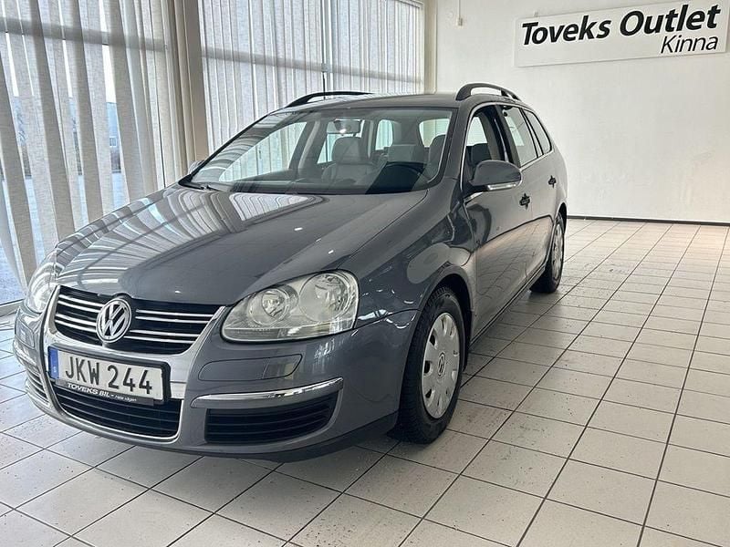 Mörkgrå (grå) Begagnad 2008 VW Golf VI Kombi | 29 900 kr (Bra pris) - Bild 1/4