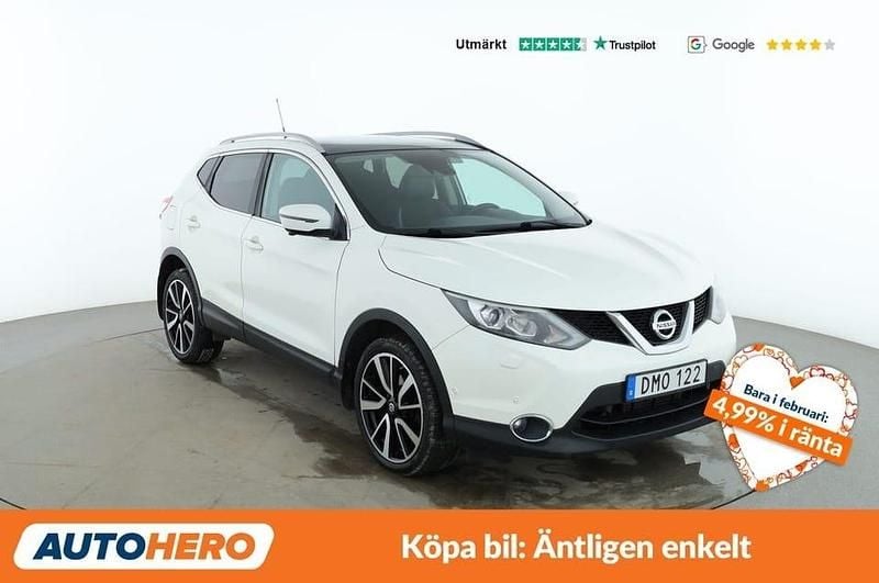 Begagnad Nissan Qashqai Tekna 132 HK (97 kW) 2014 Vit SUV