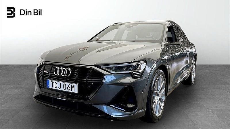 Daytonagrå pärleffekt Begagnad 2020 Audi e-tron Sportback S-Line SUV | 469 000 kr (Dyr) - Bild 1/4