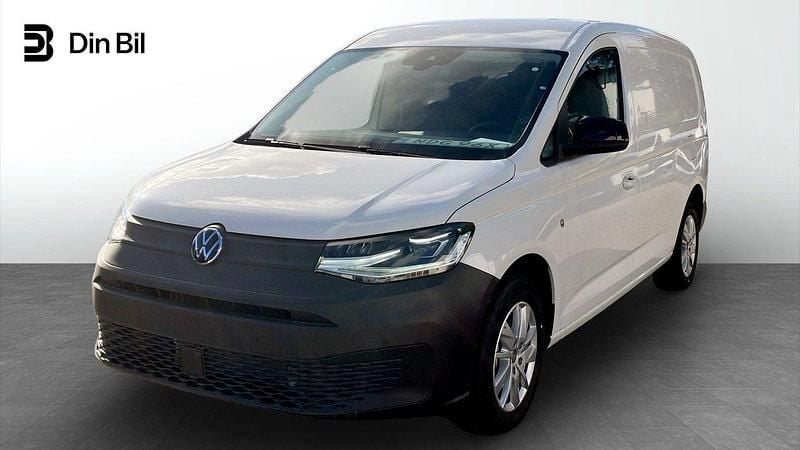 Vit (candyvit) Ny 2025 VW Caddy Maxi Minibuss | 454 500 kr (Lite dyr) - Bild 1/4