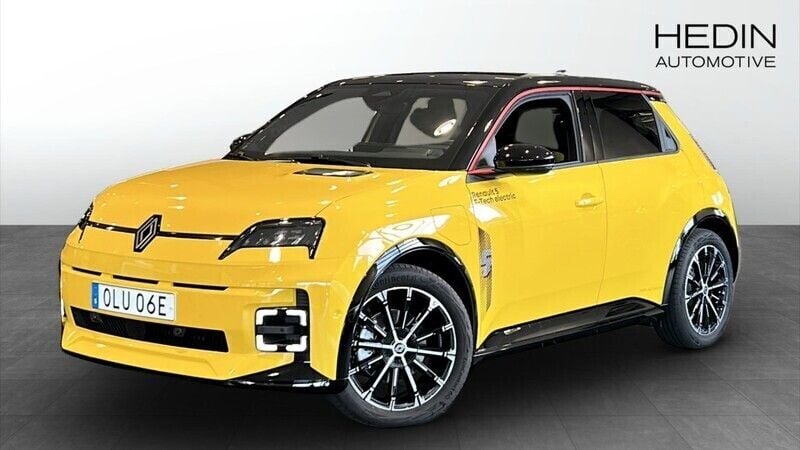 Mörkgrå Begagnad 2025 Renault R5 Iconic Halvkombi | 384 900 kr (Superpris) - Bild 1/4