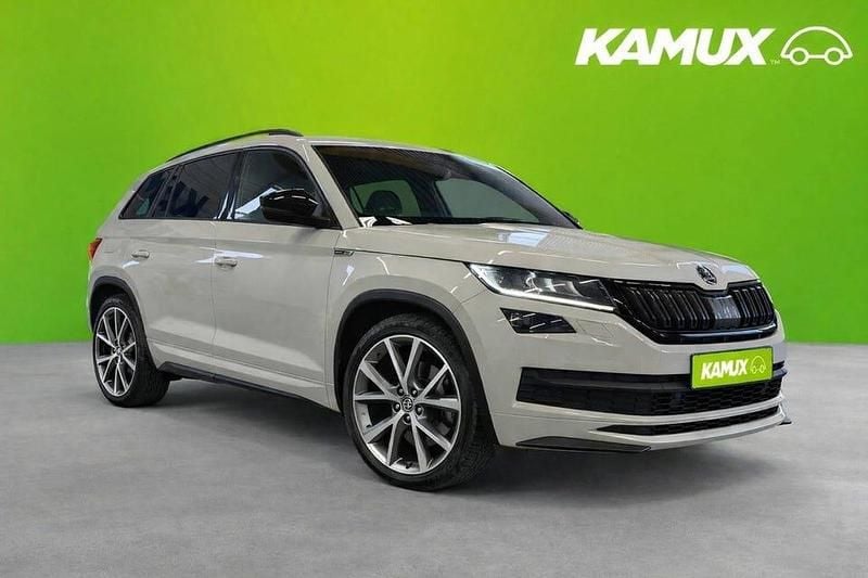 Begagnad Skoda Kodiaq SportLine 190 HK (139 kW) 2019 Vit SUV