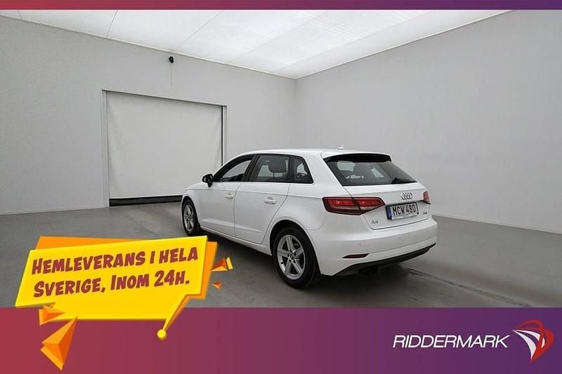 Begagnad Audi A3 150 HK (110 kW) 2017 Vit Sedan