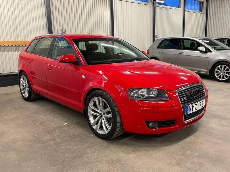Begagnad Audi A3 250 HK (183 kW) 2005 Röd Sedan