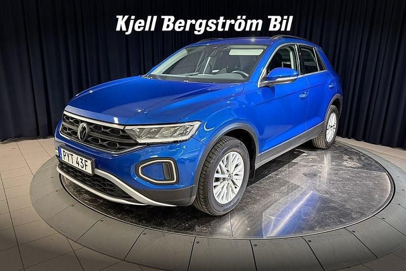 Begagnad VW T-Roc 110 HK (80 kW) 2022 Blå metallic SUV