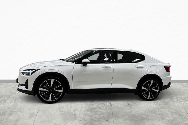 Vit Begagnad 2021 Polestar 2 Long Range Dual motor Sedan | 354 900 kr (Marknadspris) - Bild 1/3