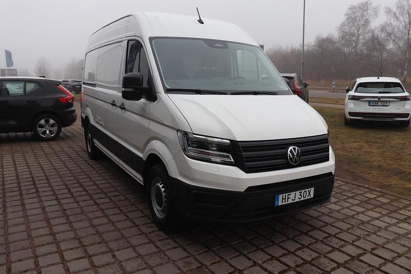 Vit (candyvit) Ny 2025 VW Crafter Van | 699 900 kr (Bra pris) - Bild 1/4