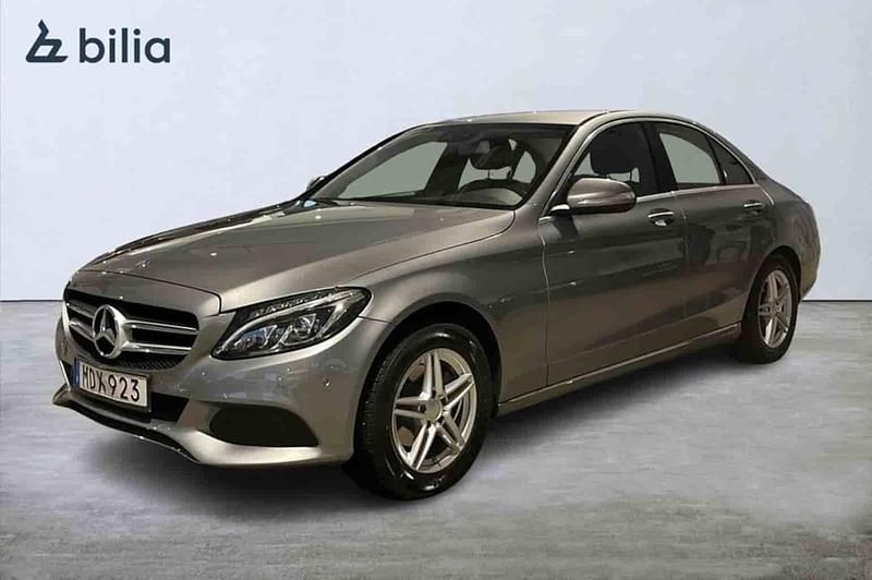 Silver Begagnad 2016 Mercedes C180 Sedan | 159 000 kr - Bild 1/1