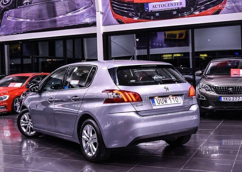 Begagnad Peugeot 308 Active 120 HK (88 kW) 2017 Grå Halvkombi