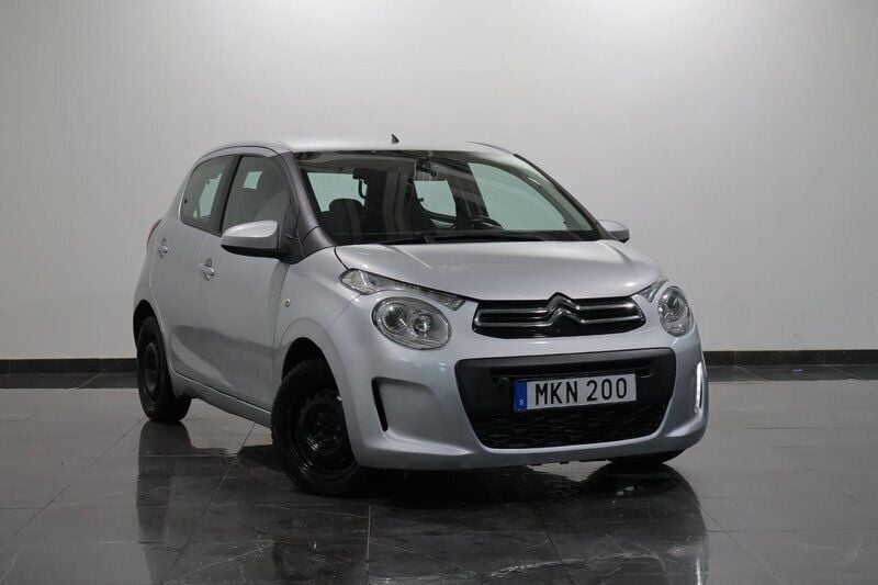 Silver Begagnad 2014 Citroën C1 Halvkombi | 59 000 kr (Bra pris) - Bild 1/4