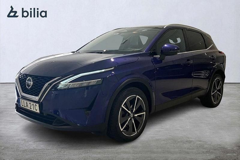 Blå Begagnad 2022 Nissan Qashqai Tekna SUV | 269 000 kr (Marknadspris) - Bild 1/4