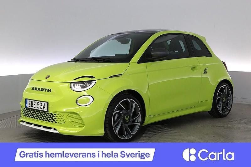 Blå Begagnad 2024 Abarth 500e Halvkombi | 268 900 kr - Bild 1/4
