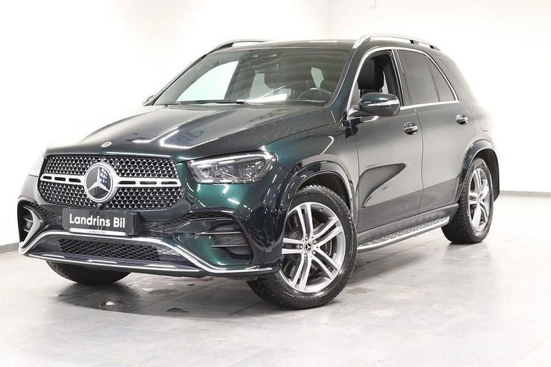 Begagnad Mercedes GLE350 AMG Line Premium Plus 333 HK (244 kW) 2024 Smaragdgrön metallic