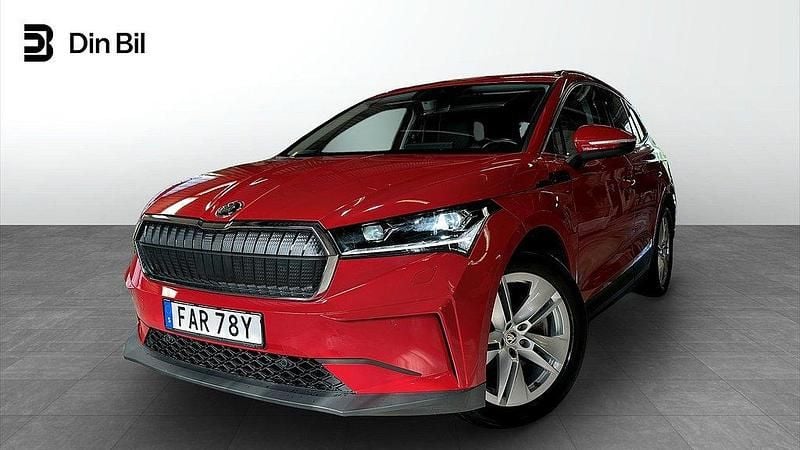 Röd Begagnad 2022 Skoda Enyaq iV SUV | 399 900 kr (Marknadspris) - Bild 1/4