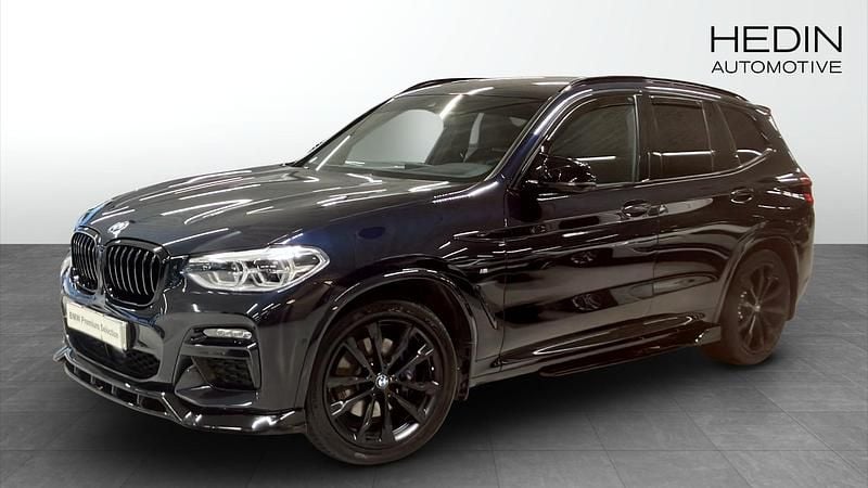 Svart (black) Begagnad 2020 BMW X3 M Sport SUV | 489 700 kr (Marknadspris) - Bild 1/4