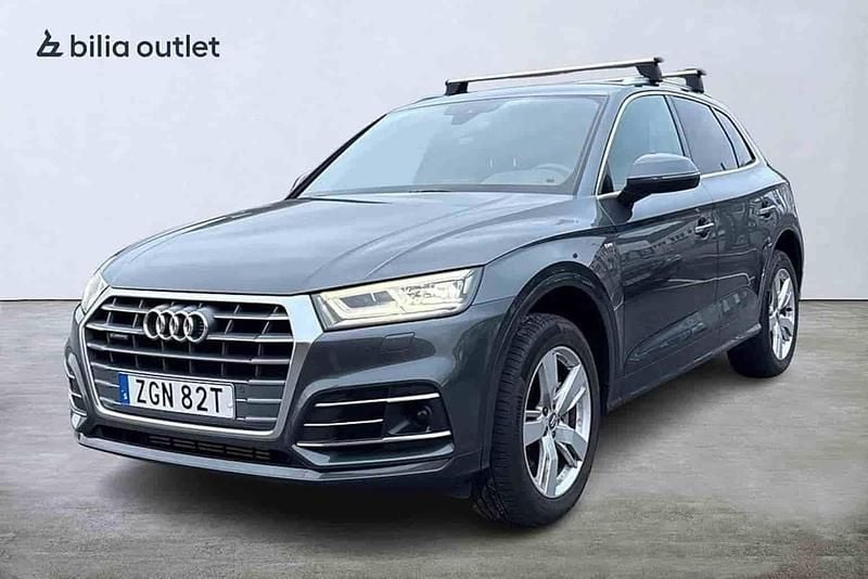 Grå Begagnad 2020 Audi Q5 SUV | 374 900 kr (Bra pris) - Bild 1/1