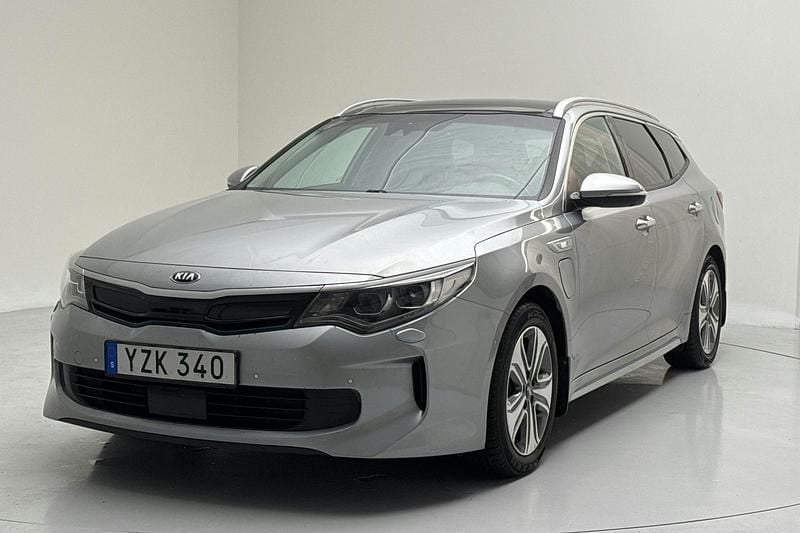 Grå Begagnad 2018 Kia Optima 2 | 159 000 kr (Superpris) - Bild 1/4
