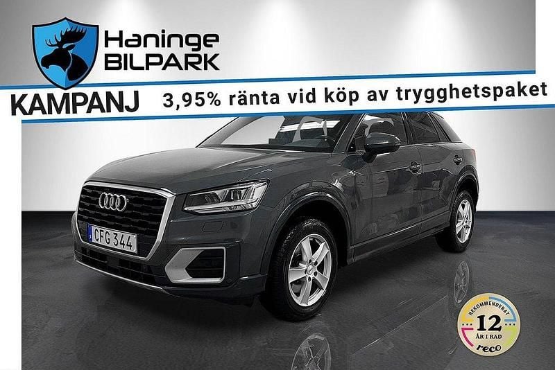 Grå Begagnad 2016 Audi Q2 Advanced SUV | 189 500 kr (Marknadspris) - Bild 1/2
