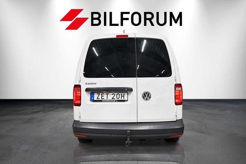 Begagnad VW Caddy 102 HK (75 kW) 2020 Vit Minibuss