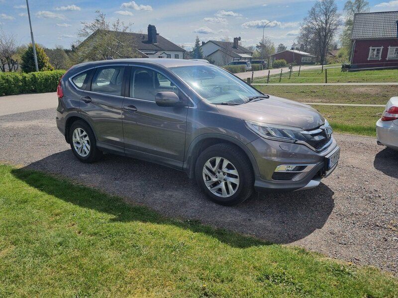 Brun Begagnad 2015 Honda CR-V Elegance SUV | 129 900 kr (Bra pris) - Bild 1/4