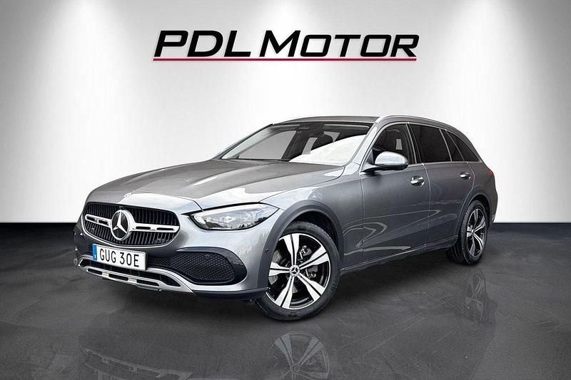 Grå Begagnad 2023 Mercedes C220 Avantgarde Kombi | 489 900 kr (Dyr) - Bild 1/4