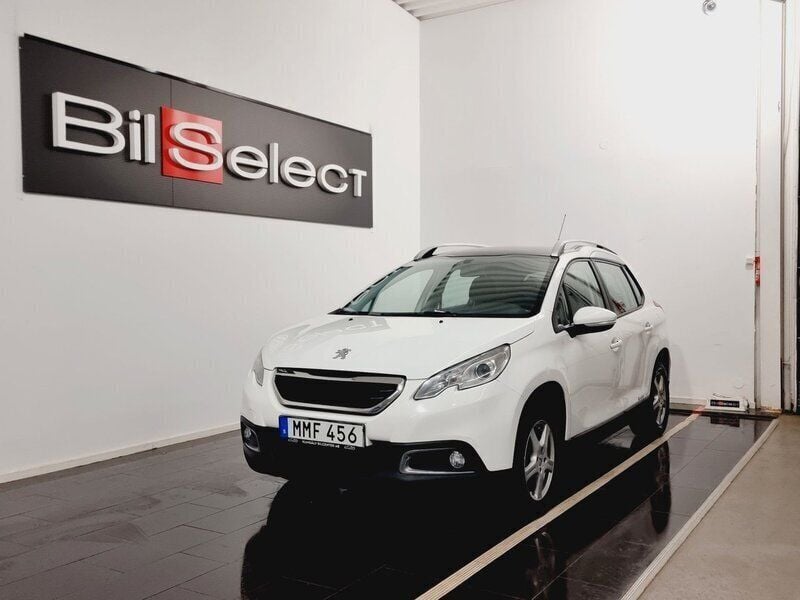 Vit Begagnad 2014 Peugeot 2008 SUV | 89 900 kr (Marknadspris) - Bild 1/4