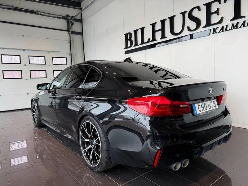 Begagnad BMW M5 Competition Edition 626 HK (460 kW) 2018 Svart Sedan