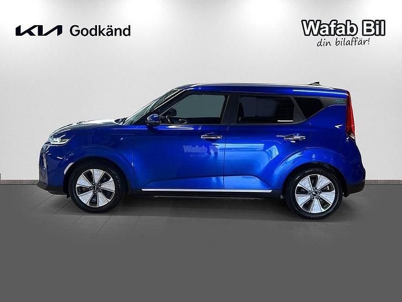 Begagnad Kia Soul EV Advance 150 kW (204 HK) 2021 Blå SUV