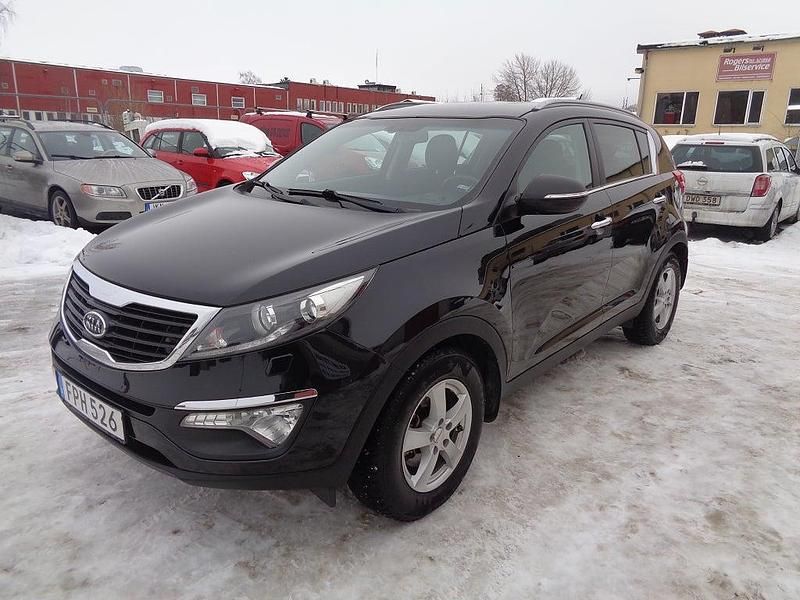 Begagnad Kia Sportage EX 116 HK (85 kW) 2012 Svart SUV