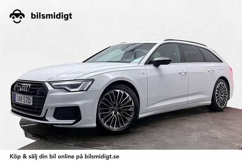 Vit Begagnad 2021 Audi A6 S-Line Kombi | 339 900 kr (Superpris) - Bild 1/3