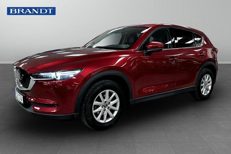Röd Begagnad 2018 Mazda CX-5 SUV | 269 900 kr (Lite dyr) - Bild 1/4