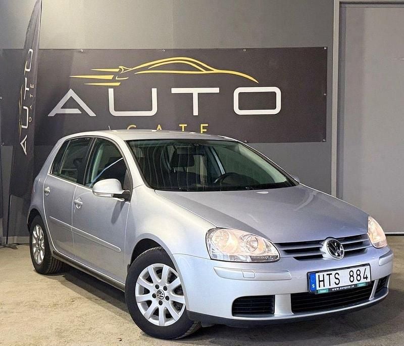 Silver Begagnad 2008 VW Golf Trendline Halvkombi | 49 900 kr (Marknadspris) - Bild 1/4