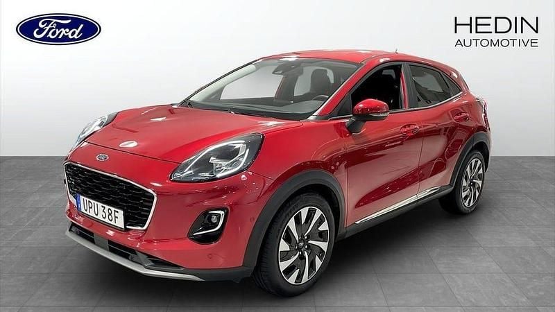 Röd Begagnad 2022 Ford Puma Style SUV | 199 000 kr (Superpris) - Bild 1/4