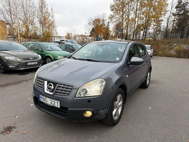 Ljusblå Begagnad 2008 Nissan Qashqai SUV | 49 900 kr (Marknadspris) - Bild 1/4