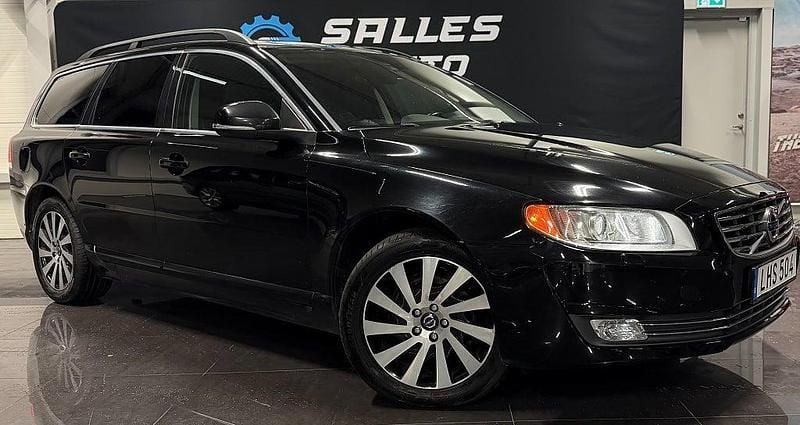 Svart Begagnad 2014 Volvo V70 Momentum Kombi | 89 900 kr (Marknadspris) - Bild 1/4