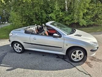Grå Begagnad 2002 Peugeot 206 CC Cab | 15 000 kr (Dyr) - Bild 1/4