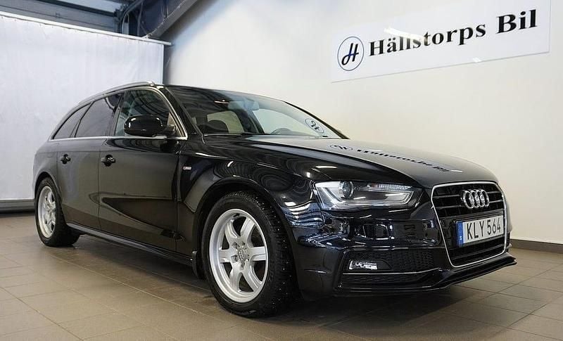 Begagnad Audi A4 Sport 150 HK (110 kW) 2015 Svart Kombi