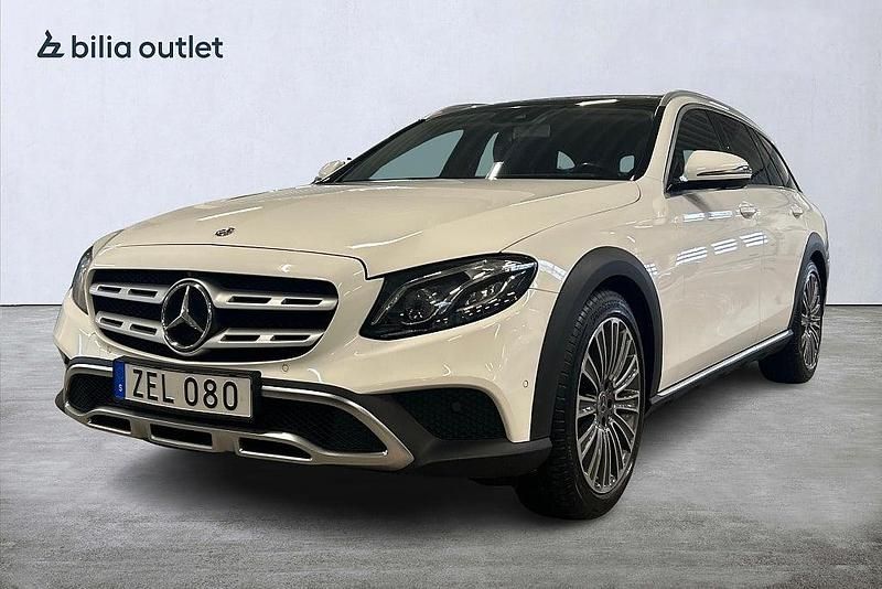 Begagnad Mercedes E220 All-Terrain Avantgarde 194 HK (142 kW) 2017 Vit Kombi