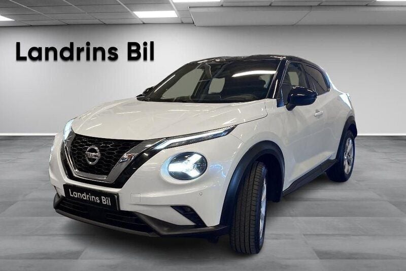 Vit Begagnad 2019 Nissan Juke N-Connecta SUV | 179 000 kr (Marknadspris) - Bild 1/4