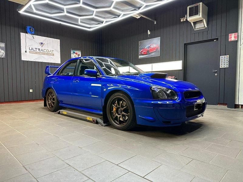 Blå Begagnad 2005 Subaru Impreza Sedan | 360 000 kr - Bild 1/4
