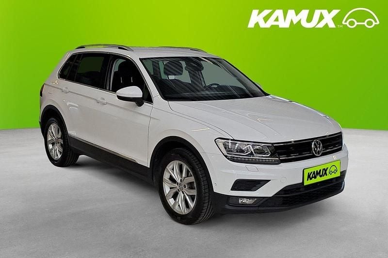 Vit Begagnad 2018 VW Tiguan Executive SUV | 219 800 kr (Bra pris) - Bild 1/4