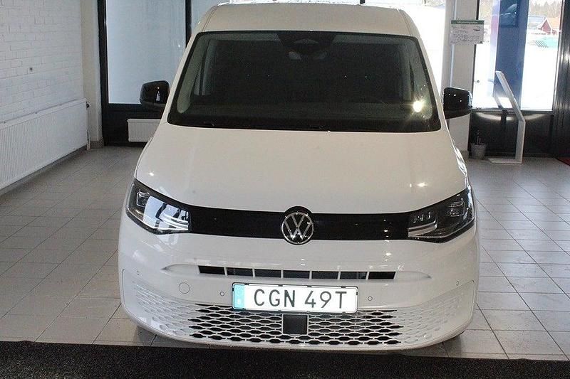 Ny VW Caddy 91 HK (66 kW) 2026 Vit Minibuss