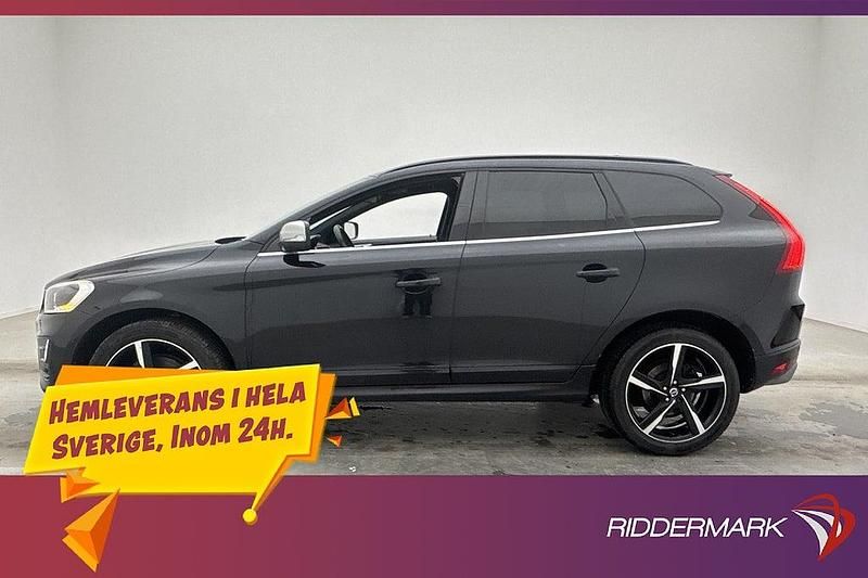 Begagnad Volvo XC60 R-Design 215 HK (158 kW) 2014 Svart SUV