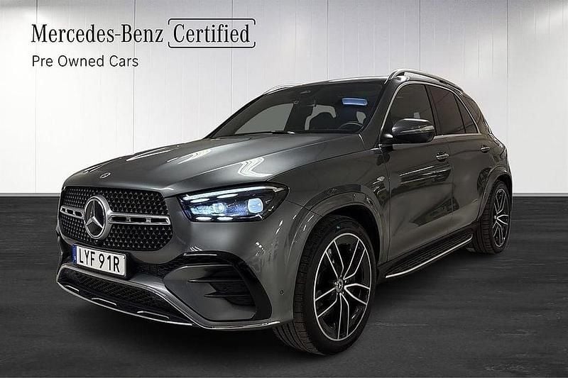 Grå Begagnad 2025 Mercedes GLE350 SUV | 889 900 kr (Bra pris) - Bild 1/4