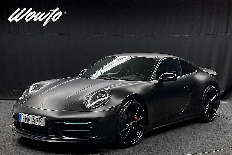 Mörkblå Begagnad 2020 Porsche 911 Carrera 4S Sport Sportkupé | 1 399 800 kr - Bild 1/3