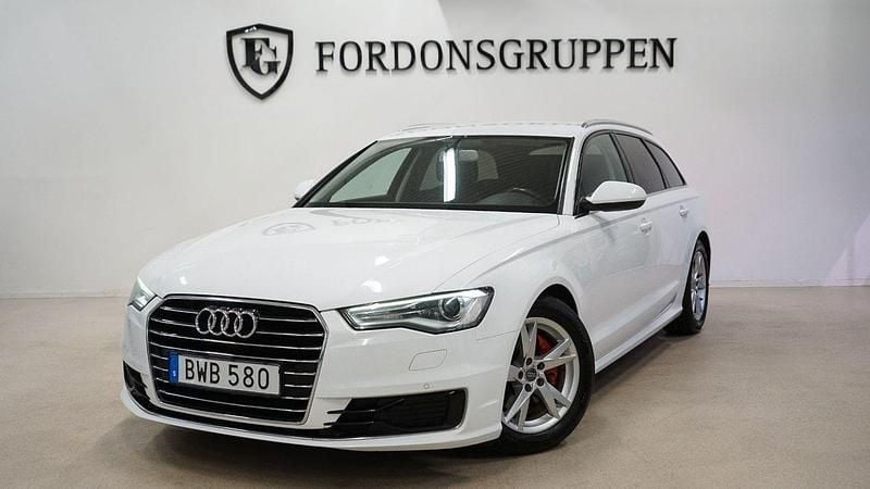 Vit Begagnad 2015 Audi A6 Kombi | 149 800 kr (Marknadspris) - Bild 1/4
