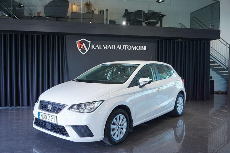 Vit Begagnad 2018 Seat Ibiza Style Halvkombi | 99 000 kr (Marknadspris) - Bild 1/4