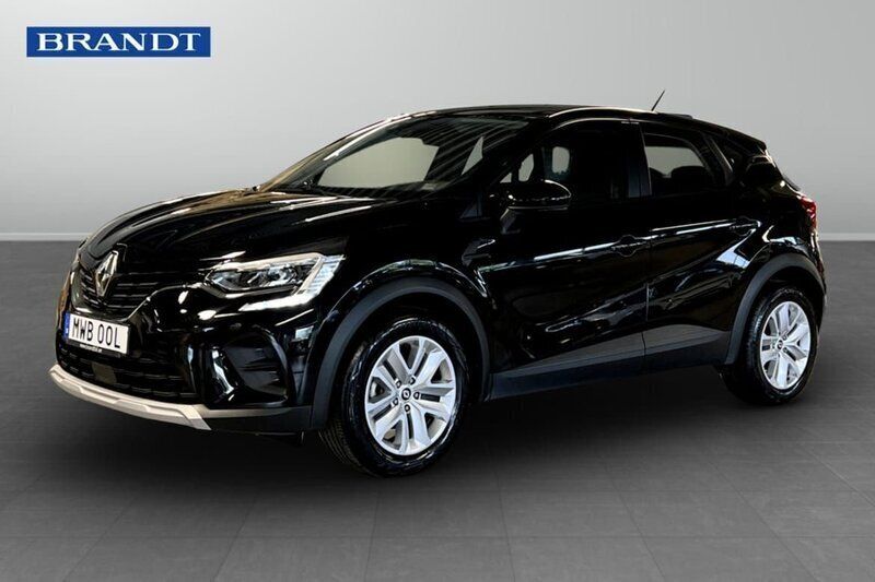 Svart Begagnad 2022 Renault Captur Zen SUV | 229 900 kr (Marknadspris) - Bild 1/4